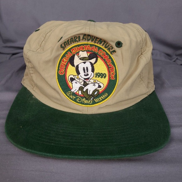 Vintage 1998-99 Walt Disney World Hat Reversible Disneyana Convention Strapback - Picture 2 of 15